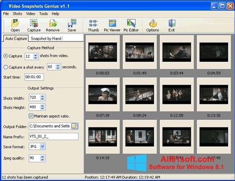 Posnetek zaslona SnapShot Windows 8.1
