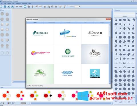 Posnetek zaslona Sothink Logo Maker Windows 8.1