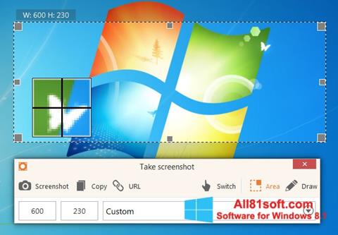 Posnetek zaslona ScreenShot Windows 8.1