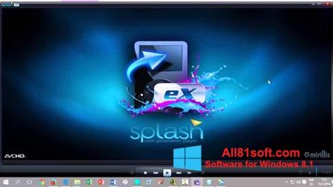 Posnetek zaslona Splash PRO EX Windows 8.1