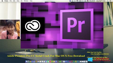 Posnetek zaslona Adobe Premiere Pro CC Windows 8.1