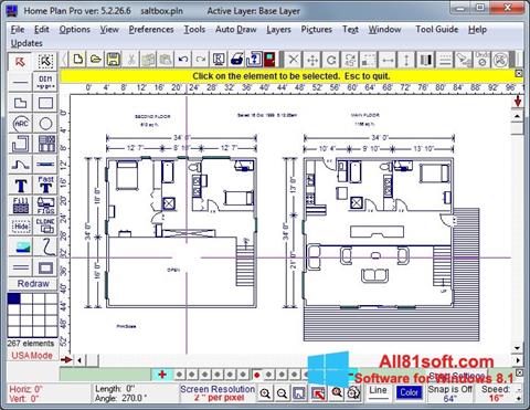 Posnetek zaslona Home Plan Pro Windows 8.1