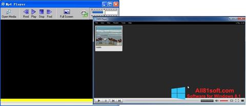 Posnetek zaslona MP4 Player Windows 8.1