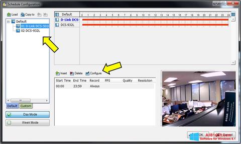 Posnetek zaslona D-ViewCam Windows 8.1