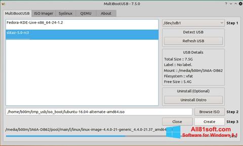 Posnetek zaslona MultiBoot USB Windows 8.1
