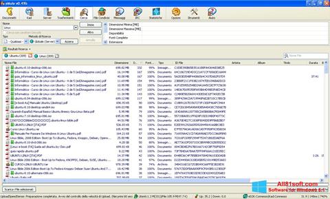 Posnetek zaslona eMule Windows 8.1
