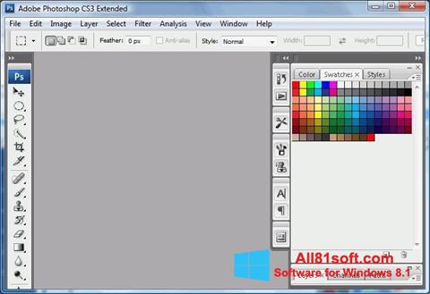 Posnetek zaslona Photoshop Elements Windows 8.1