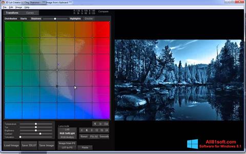Posnetek zaslona 3D LUT Creator Windows 8.1